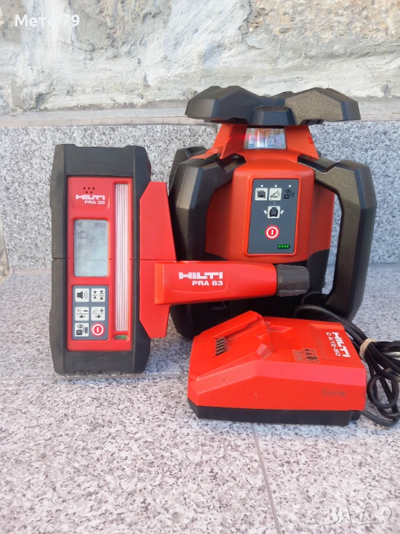 Ротационен лазерен нивелир Hilti PR 30-HVS A12 , снимка 1