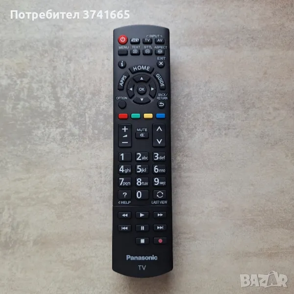 Оригинално дистанционно за телевизор Panasonic N2QAYB000829, снимка 1