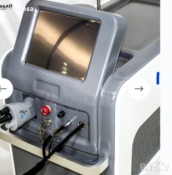 Професионален уред за красота Alexsandrite laser + ND-YAG, снимка 1