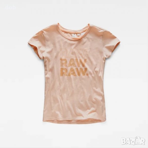 Нова тениска G star Saal Straight T-Shirt, оригинал, снимка 1