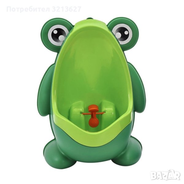 Писоар за деца - жаба, снимка 1
