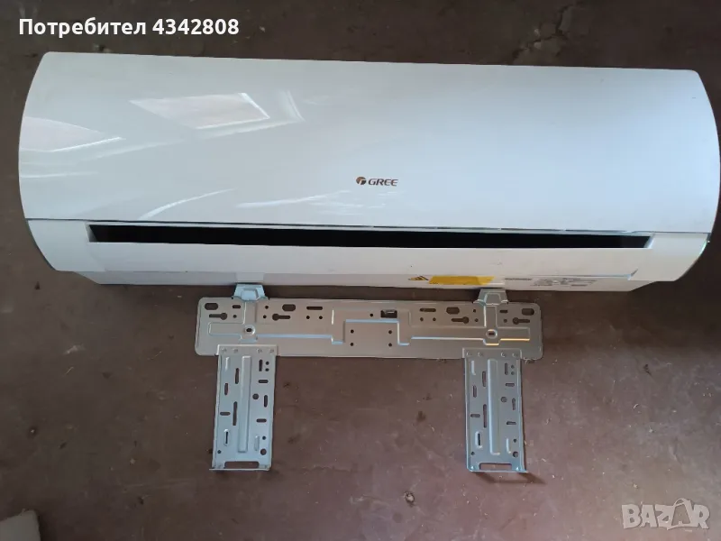 Gree fairy 12 - панел, клапа с мотор и стойка, снимка 1