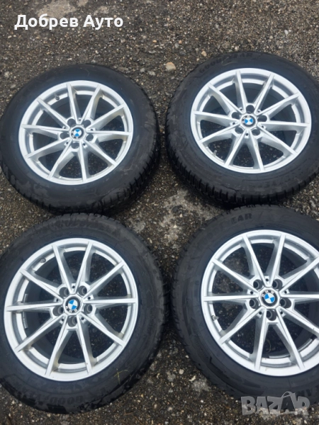 Продавам лети джанти 17" с зимни гуми Goodyear за BMW 5 Серия G30  , снимка 1