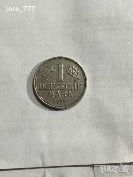 1 Deutsche mark 1950 "D", снимка 1