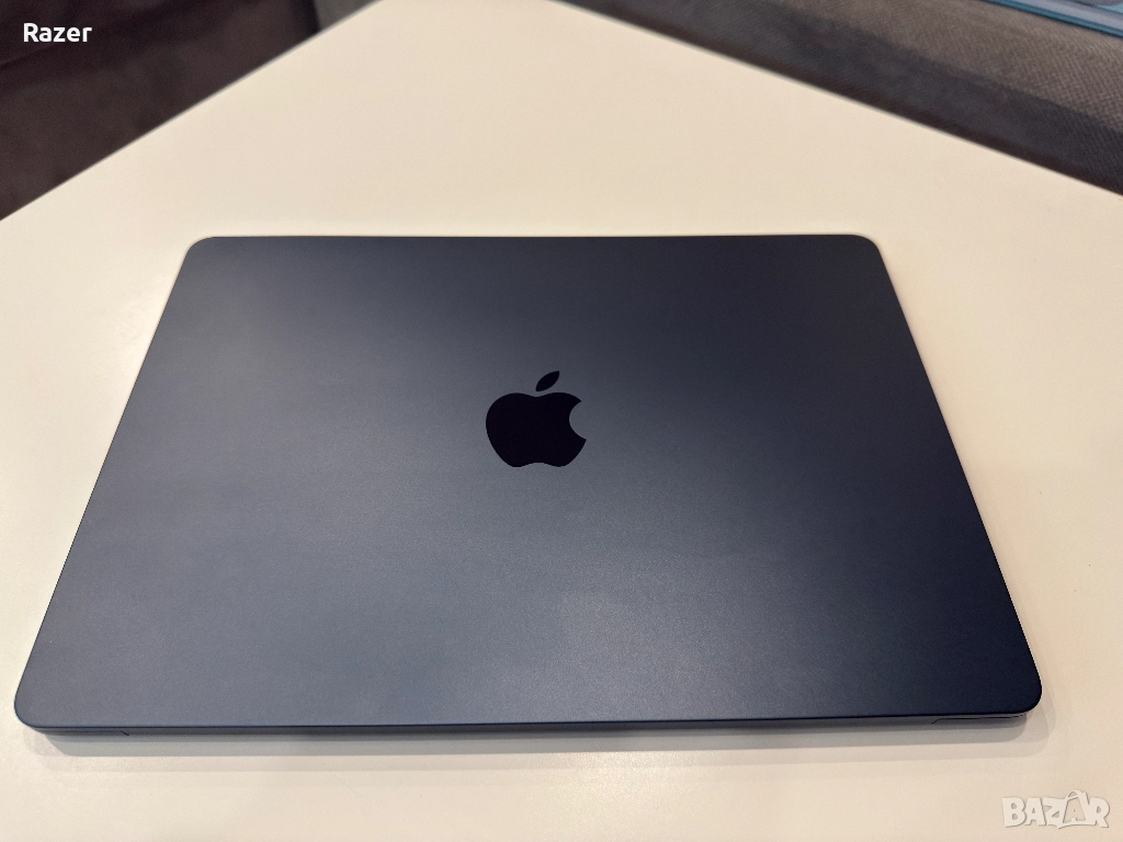 Macbook AiR 13 M2  8/128 Midnight Blue 2022 100% батерия, Гаранционен, снимка 1