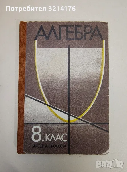 Алгебра за 8. клас – Колектив, снимка 1