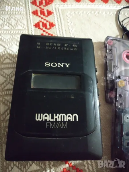 уокман Сони 4 касетки подарък , снимка 1