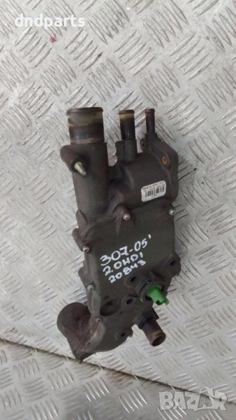 Конзола термостат Peugeot 307 2.0HDI 2005г., снимка 1