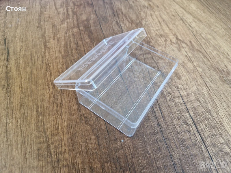 Празна пластмасова кутия, кутия за съхранение, прозрачна, снимка 1