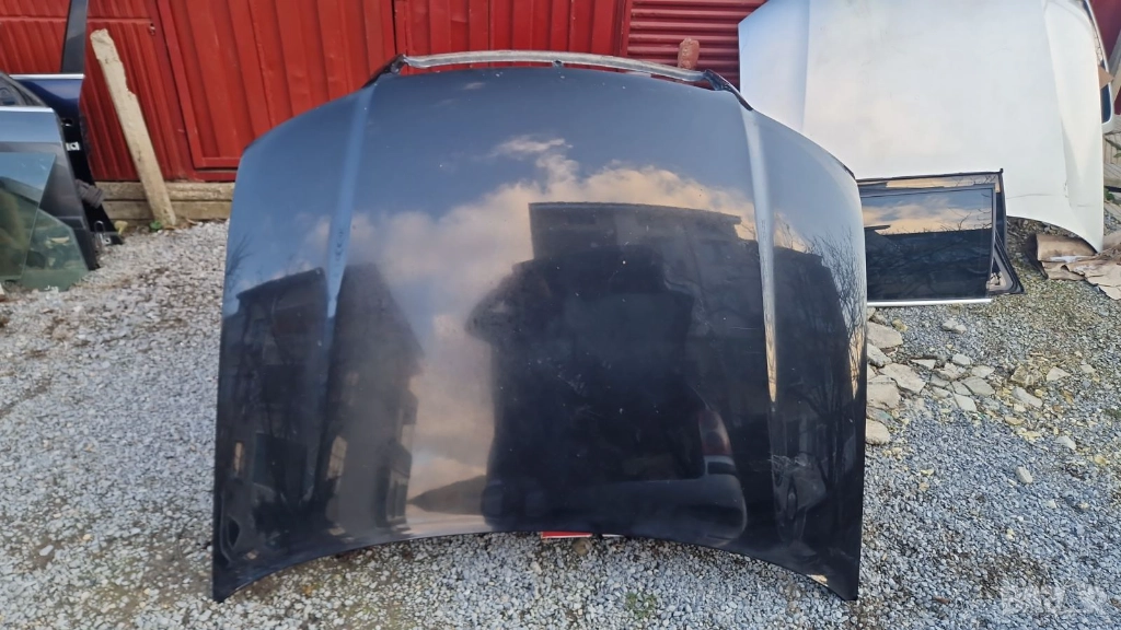 черен преден капак cheren preden kapak LZ9W Ауди А4 Б6 Audi A4 B6, снимка 1