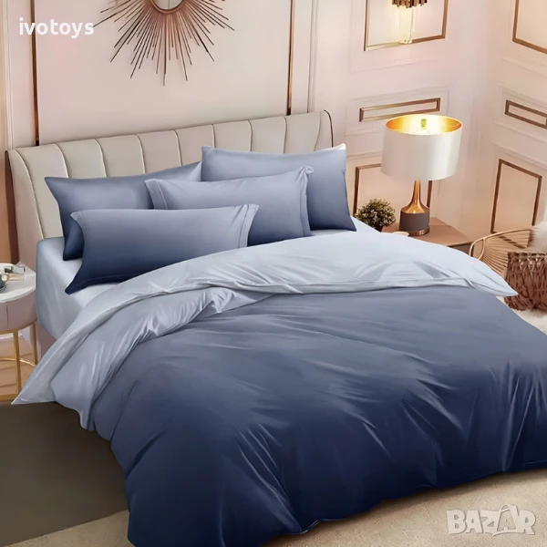 Двулицево спално бельо, 6 части - Модел WS18064, снимка 1