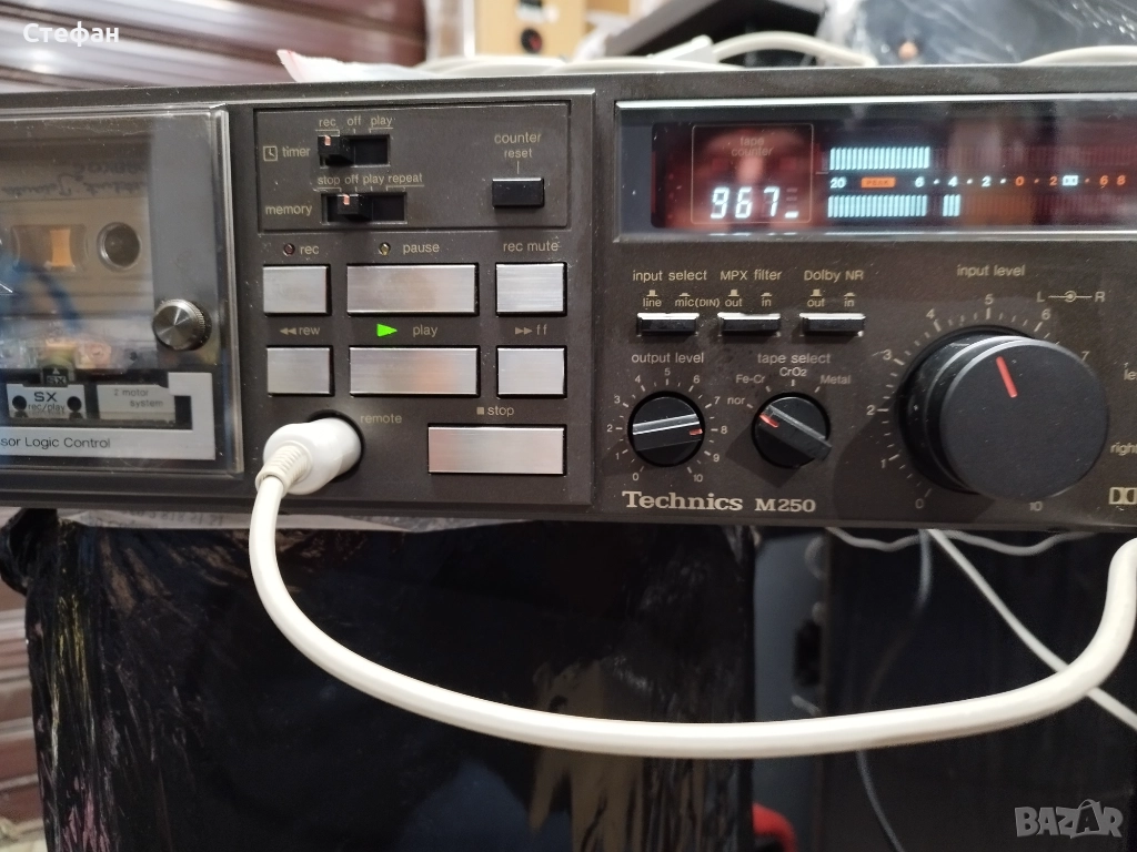 Касетофон Technics RS-M250, Япония, снимка 1
