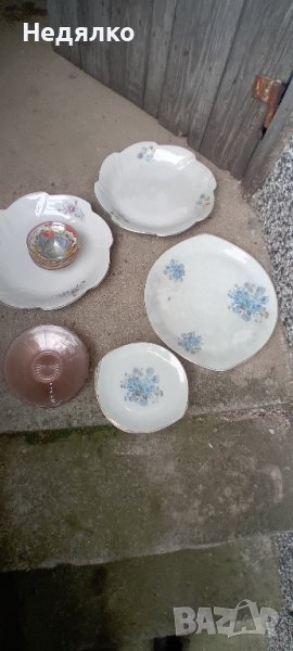 21бр Бг порцелан,1956г,Нов,плата,чинии, снимка 1