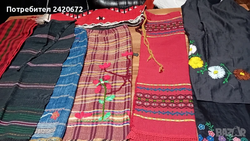 престилки за  народна  носия, снимка 1