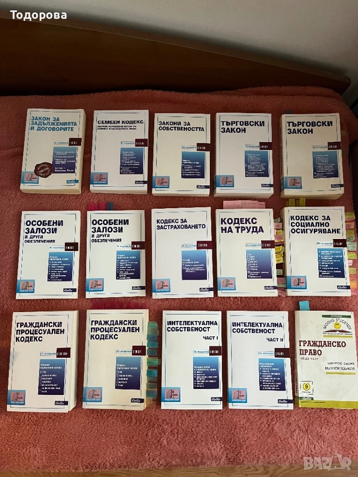 Нормативни актове/закони и учебници, снимка 1