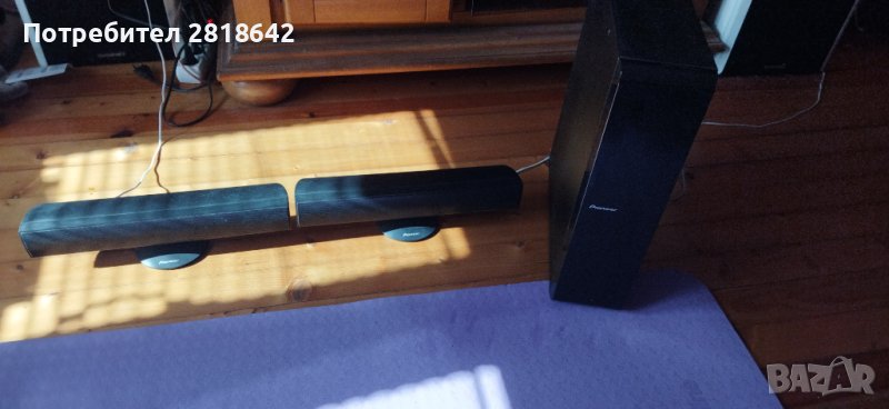 Продавам елегантни тонколони Pioneer със суббуфер, снимка 1