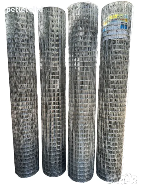Мрежа електро-заварена с отвор на карето 50 мм Х 50 мм - височина 2 метра / дължина 25 метра, снимка 1