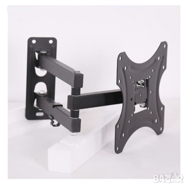 Универсална стойка за телевизор с чупещо се рамо 14"–55" - до 30 кг., снимка 1