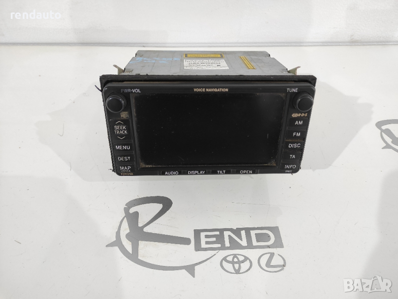  GPS Навигация за Toyota Corolla Verso 2004-2009 86120-64010, снимка 1
