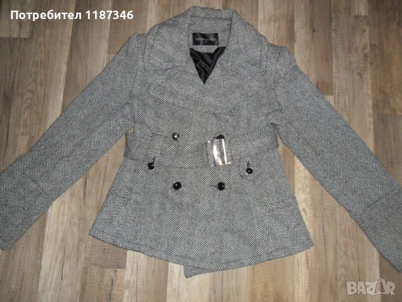 красиво вълнено палтенце С размер, снимка 1