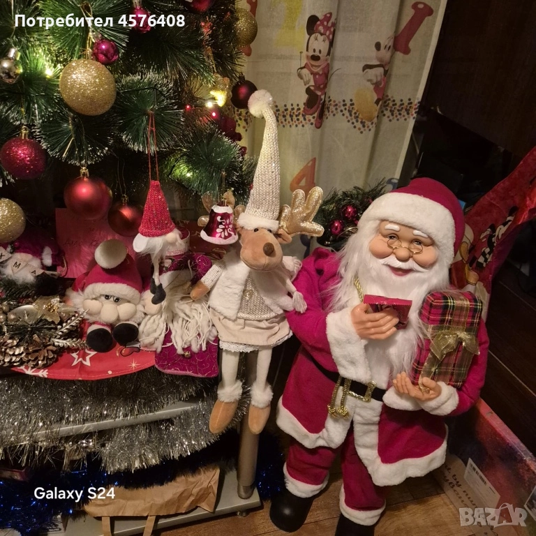 Дядо Коледа 90 см внос от Англия , снимка 1