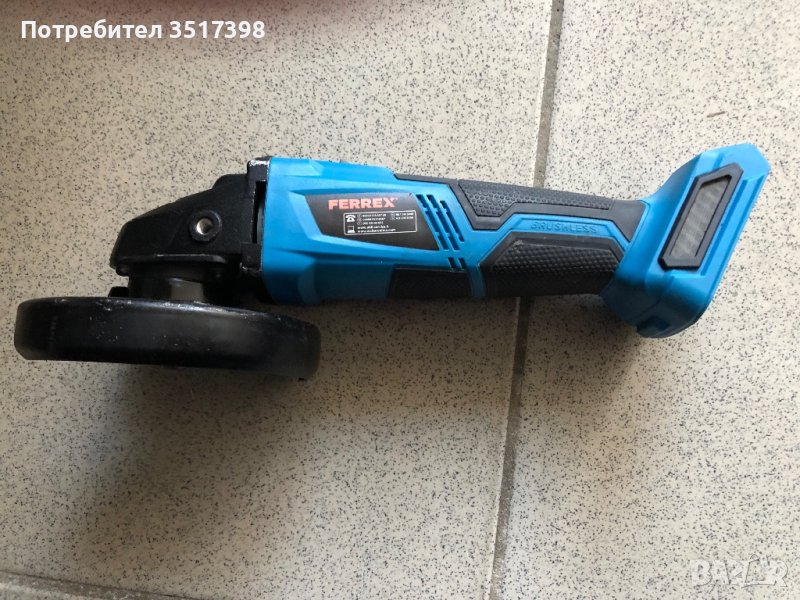 Акумулаторен ъглошлайф FERREX , снимка 1