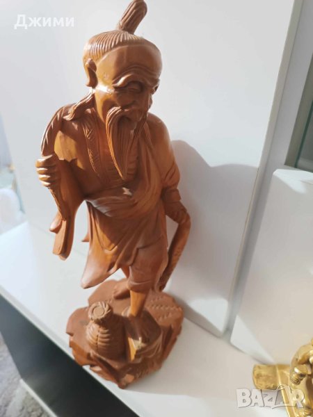 красива Азиатска дърворезба, снимка 1