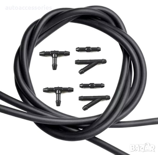 3000053795 Универсален маркуч за миячно устройство дълъг 2 метра с конектори AG758, снимка 1