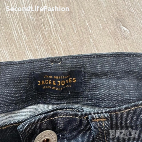 Мъжки тесни дънки Jack And Jones Liam оригинални размер 28/30, снимка 4 - Дънки - 53020010