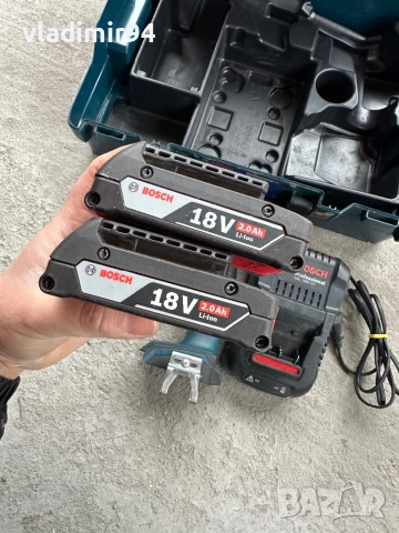 Bosch GSR 18-V-EC TE винтоверт за гипсокартон, снимка 8 - Винтоверти - 52464895