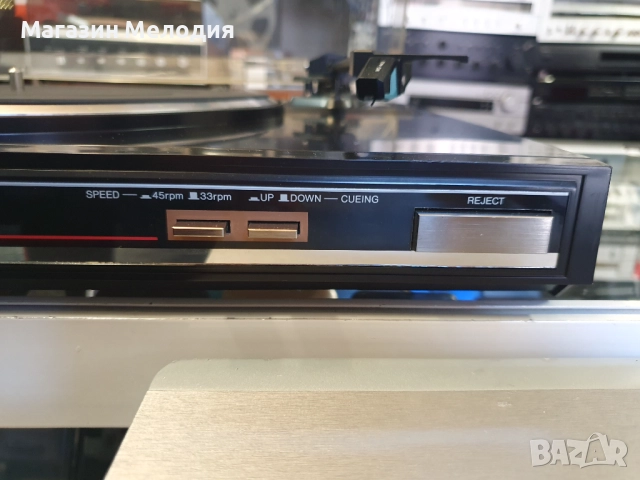 💽📻📀🎶 Грамофон SANYO TP 477 В отлично техническо и визуално състояние., снимка 9 - Грамофони - 37806406