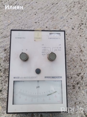 Уред за измерване на PH, снимка 2 - Други ценни предмети - 36871896
