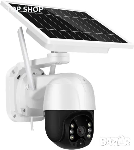 Безжична акумулаторна соларна камера SZSINOCAM WiFi 3MP , снимка 4 - HD камери - 48474848