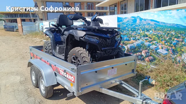 Ремарке за АТВ - ПОД НАЕМ, снимка 5 - Ремаркета - 55829831