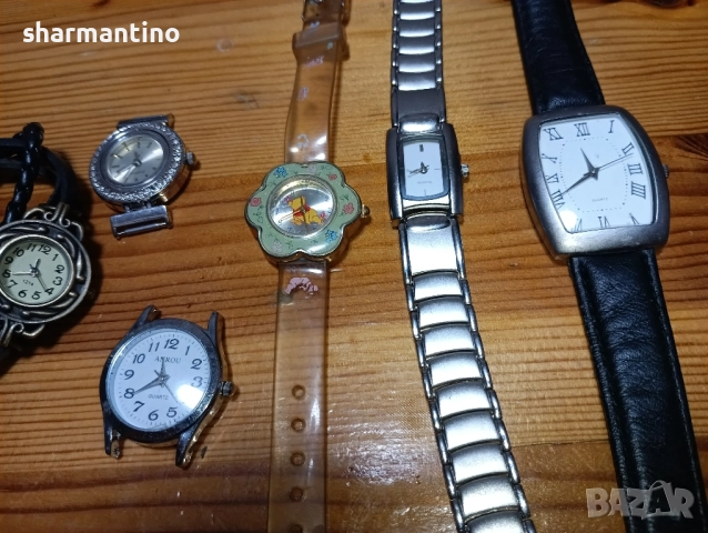 Лот 8 броя работещи часовника - 25 лв, снимка 2 - Мъжки - 52057665