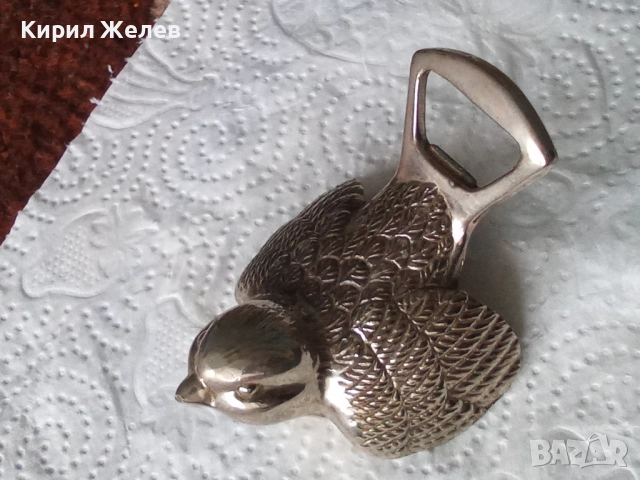 Отварачка метална птица 51779, снимка 11 - Антикварни и старинни предмети - 52590360