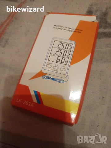 Brifit Цифров термометър за хладилник с 1.5M водоустойчива сонда, хигрометър НОВ, снимка 6 - Друга електроника - 52819097