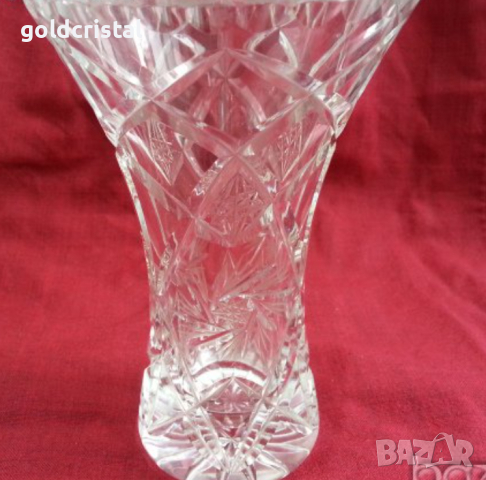 кристална ваза , снимка 3 - Вази - 17710205