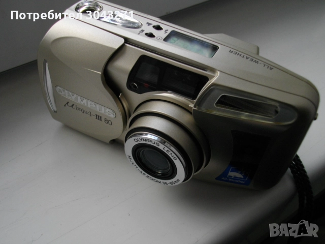 Olympus µ[mju:]-III 80, снимка 3 - Фотоапарати - 52954518