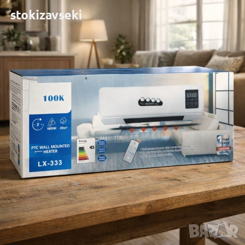 Стенна печка KraftWaagen 3 в 1 – отопление и охлаждане за всяка стая, снимка 3 - Отоплителни печки - 54051933