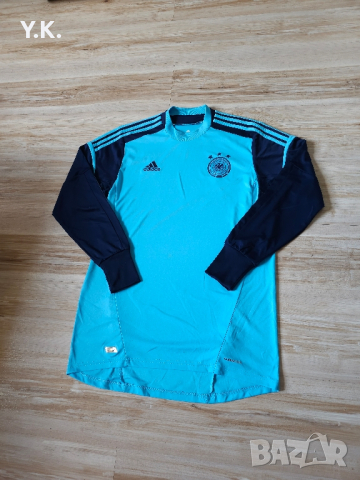 Оригинална мъжка тениска Adidas Climacool x Germany National Football Team / Season 12 (GK), снимка 2 - Тениски - 44742443