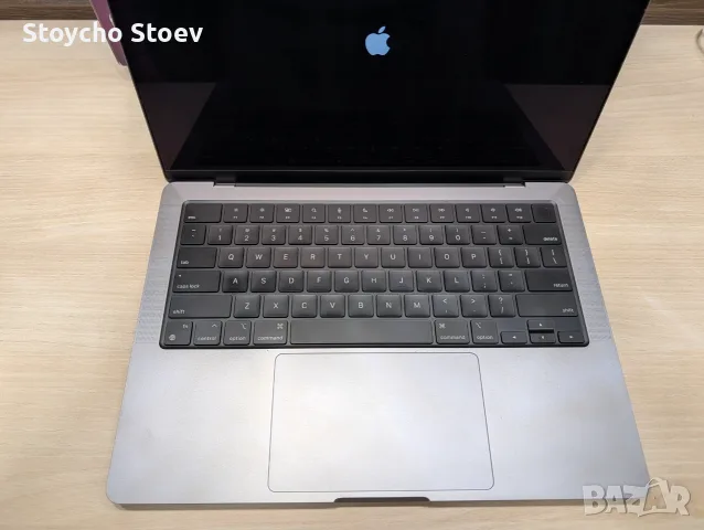 MacBook+Pro+14"+(2021)+/+Apple+M1+Pro16GBRAM512GB+SSDБатерия96%, снимка 4 - Лаптопи за работа - 55797943