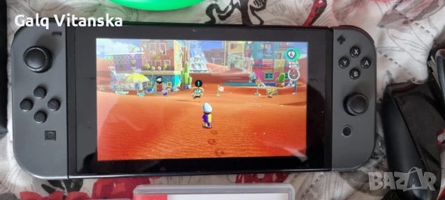 nintendo switch перфектно състояние, снимка 3 - Nintendo конзоли - 52497269