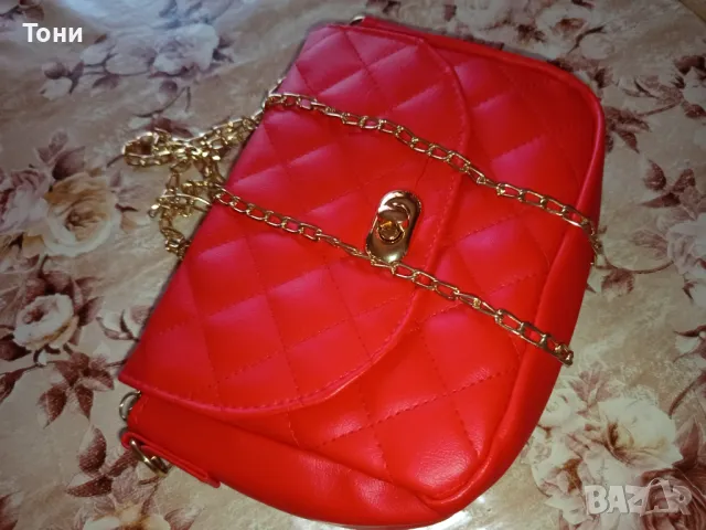 Нова Кожена Дамска Чанта, снимка 2 - Чанти - 50153226