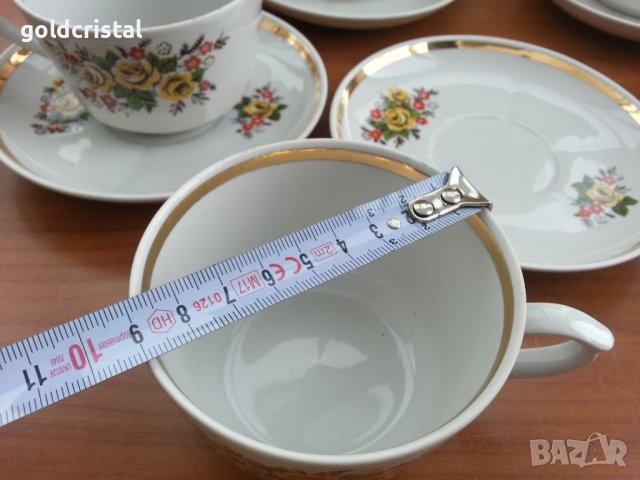 Руски порцелан чаши за чай , снимка 9 - Други ценни предмети - 36844516
