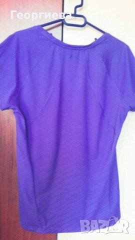 Спортна лилава тениска, голям размер👕🍀L,XL👕🍀арт.597, снимка 2 - Тениски - 29602675