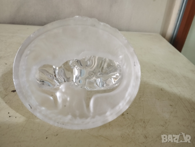 Стъклена декорация мечки, снимка 4 - Декорация за дома - 44758355