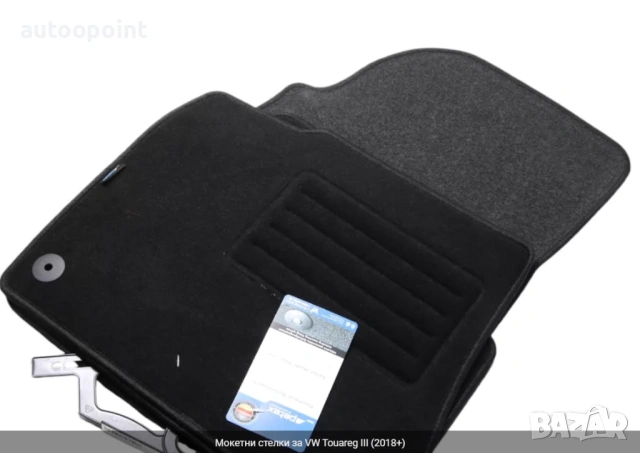 Мокетни стелки за VW Touareg III (2018+) Petex
