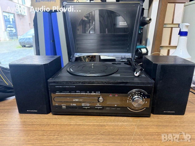 CLATRONIC MC 1033 CD-, MP3-USB-TUNER- TURNTABLE