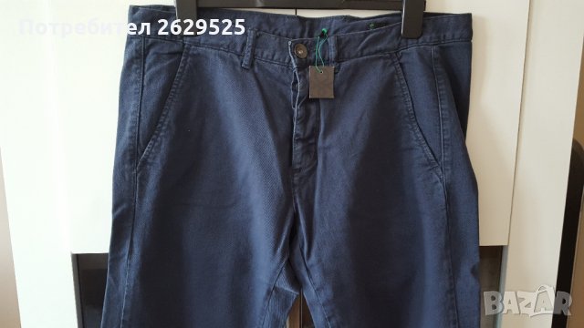 Нови с етикет Оригинални мъжки дънки Benetton W 33 размер М, снимка 5 - Панталони - 30770910
